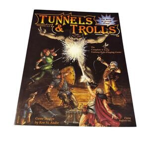 Flying Buffalo Tunnels & Trolls Tunnels & Trolls (5.5 Ed) Mint Condition